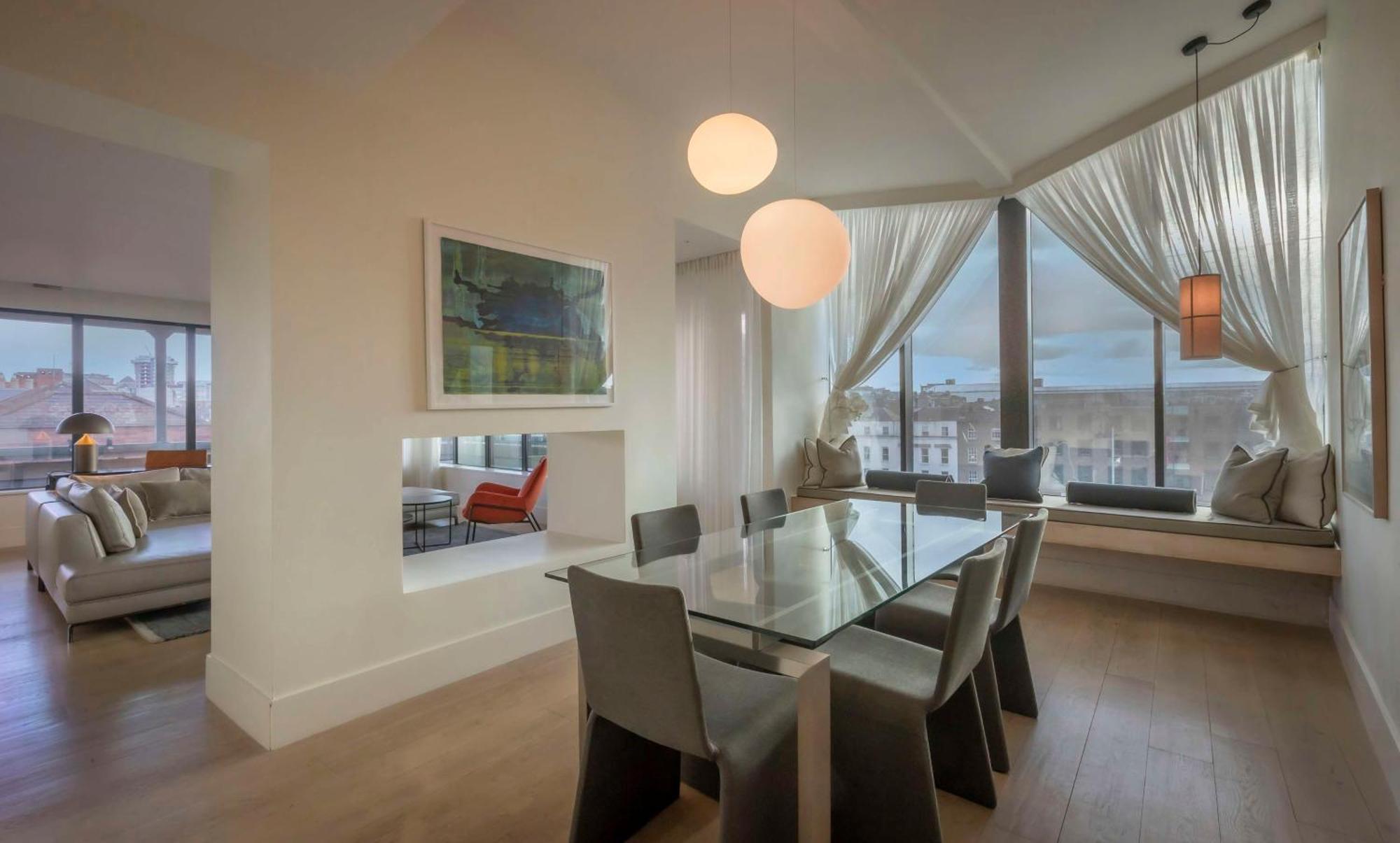Отель The Morrison Dublin, Curio Collection By Hilton Экстерьер фото A dining room
